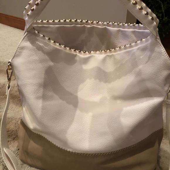 Large Faux Leather Hobo Bag - Picture 1 of 11